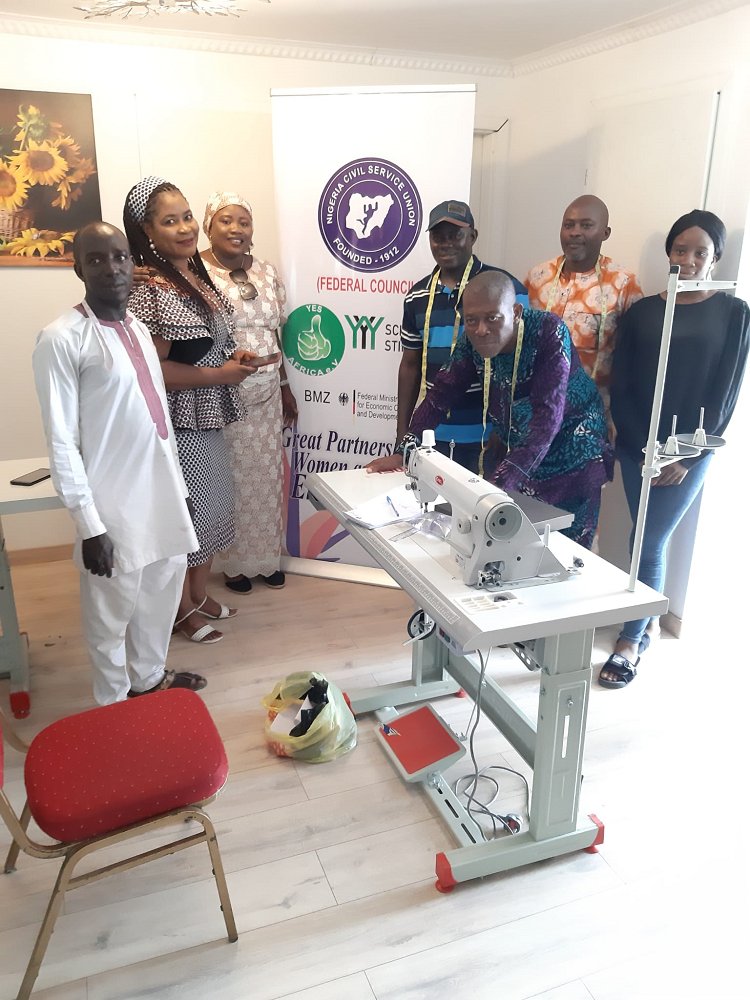 Job market integration and practical skills development session